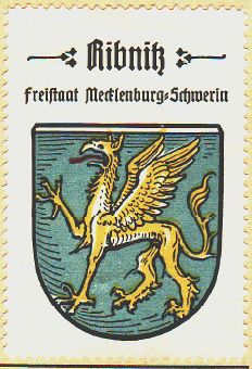 Wappen von Ribnitz/Coat of arms (crest) of Ribnitz