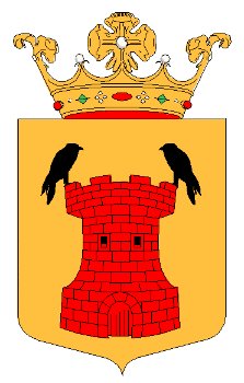 Wapen van Valkenburg (ZH)/Arms (crest) of Valkenburg (ZH)