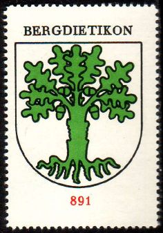 Wappen von/Blason de Bergdietikon