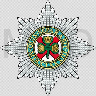 Coat of arms (crest) of the Irish Guards, British Army