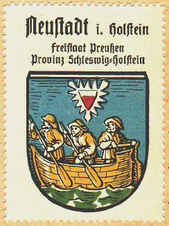 Wappen von Neustadt in Holstein/Coat of arms (crest) of Neustadt in Holstein