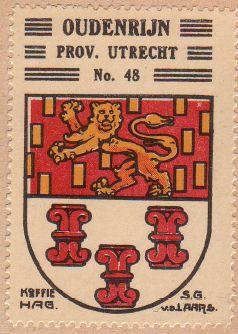 Wapen van Oudenrijn/Coat of arms (crest) of Oudenrijn