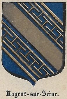 Coat of arms (crest) of Nogent-sur-Seine