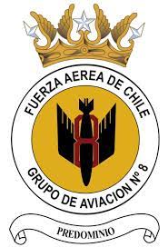 Coat of arms (crest) of the Aviation Group No 8, Air Force of Chile