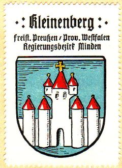 Wappen von Kleinenberg/Coat of arms (crest) of Kleinenberg