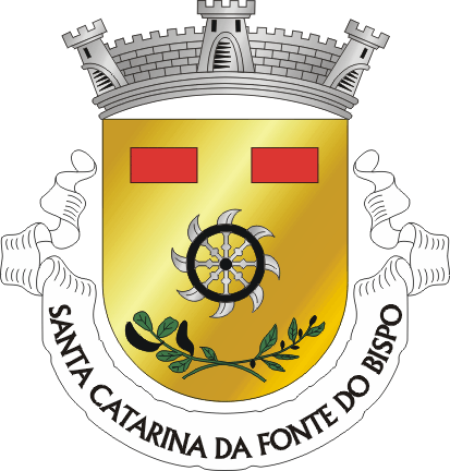 Brasão de Santa Catarina da Fonte do Bispo