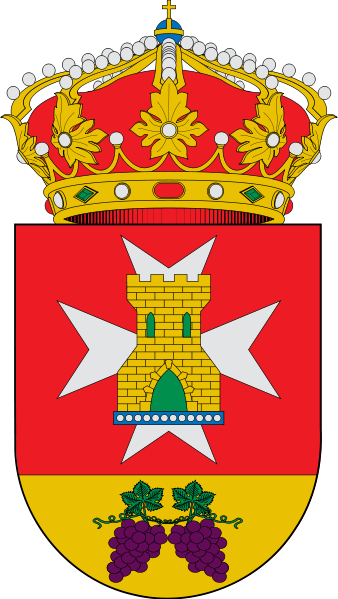 Escudo de Fuendejalón/Arms (crest) of Fuendejalón