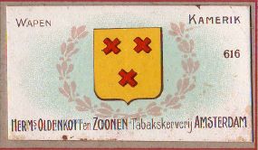 Wapen van Kamerik/Coat of arms (crest) of Kamerik
