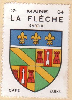Blason de La Flèche/Coat of arms (crest) of {{PAGENAME