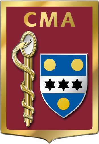 Blason de Armed Forces Military Medical Centre Cherbourg, France/Arms (crest) of Armed Forces Military Medical Centre Cherbourg, France