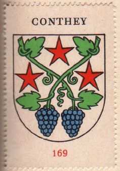 Wappen von/Blason de Conthey