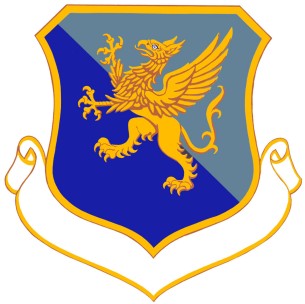 Coat of arms (crest) of the 35th Air Division, US Air Force