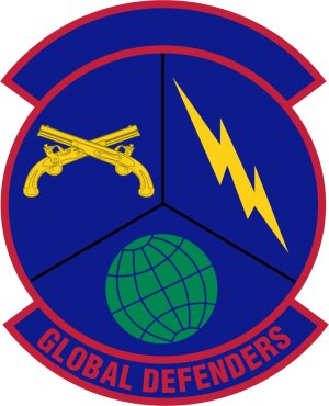 Coat of arms (crest) of the 42nd Security Forces Squadron, US Air Force