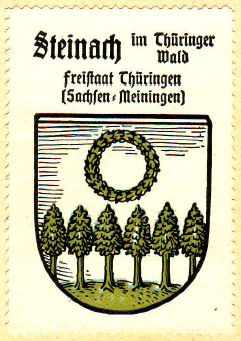 Wappen von Steinach (Thüringen)/Coat of arms (crest) of Steinach (Thüringen)