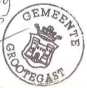 Wapen van Grootegast/Arms (crest) of Grootegast