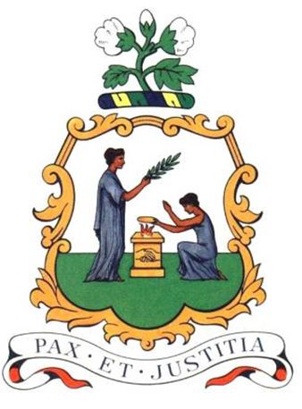 Coat of arms (crest) of National Arms of Saint Vincent and the Grenadines