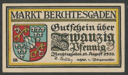 Wappen von Berchtesgaden/Coat of arms (crest) of Berchtesgaden