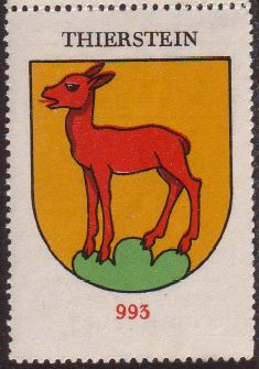 Wappen von/Blason de Thierstein (district)