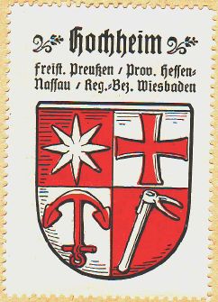Wappen von Hochheim am Main/Coat of arms (crest) of Hochheim am Main