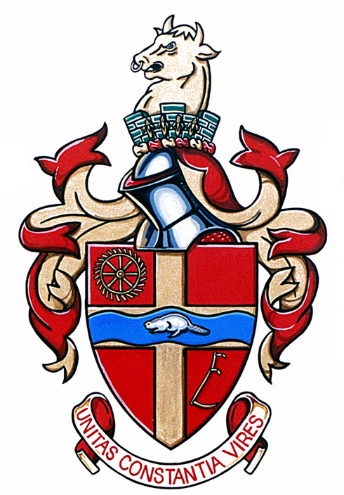 Arms (crest) of Russell (village)