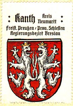 Wappen von Kąty Wrocławskie