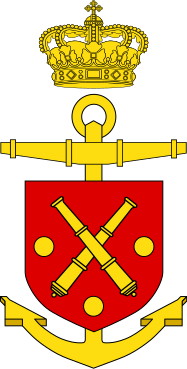 Coat of arms (crest) of the Operative Command, Danish Navy