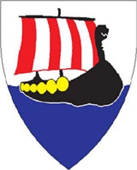 Arms (crest) of the Aggersborg District, YMCA Scouts Denmark