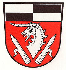 Wappen von Marktrodach/Arms (crest) of Marktrodach