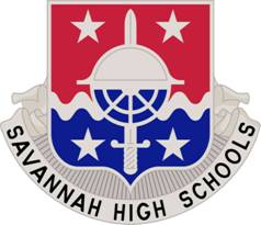 Arms of Savannah-Chatham County High Schools Junior Reserve Officer Training Corps, US Army