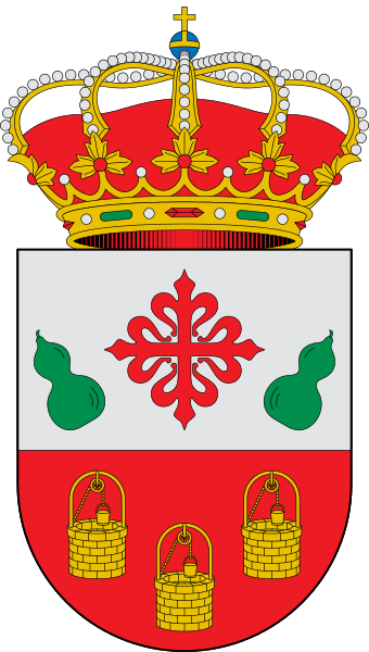 Escudo de Los Pozuelos de Calatrava/Arms (crest) of Los Pozuelos de Calatrava