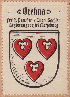 Wappen von Brehna/Coat of arms (crest) of Brehna