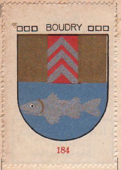 Wappen von/Blason de Boudry