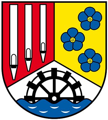 Wappen von Mulda (Sachsen)/Arms (crest) of Mulda (Sachsen)