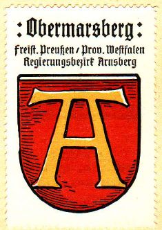 Wappen von Obermarsberg/Coat of arms (crest) of Obermarsberg