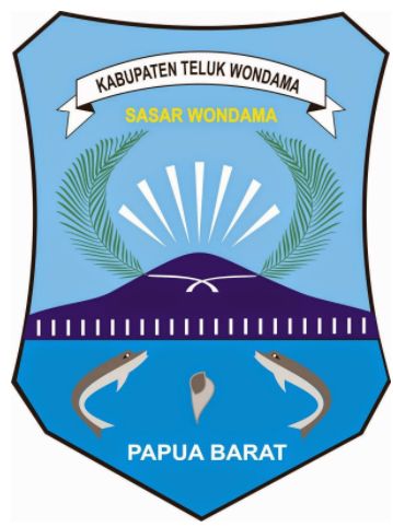 Arms of Teluk Wondama Regency