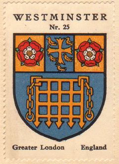 Coat of arms (crest) of Westminster (London)