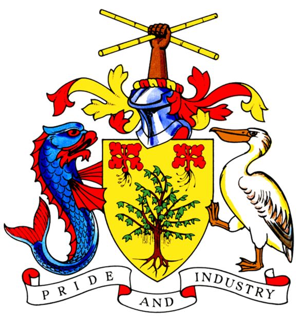 Arms of National Arms of Barbados