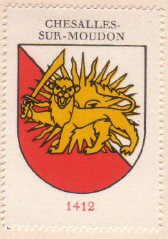 Wappen von/Blason de Chesalles-sur-Moudon