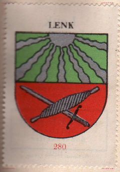 Wappen von/Blason de Lenk (Bern)