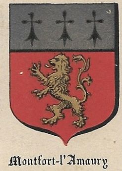 Coat of arms (crest) of Montfort-l'Amaury