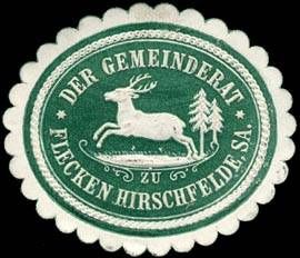 Seal of Hirschfelde (Zittau)