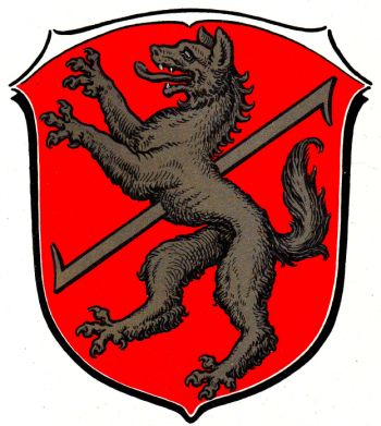 Wappen von Wolfskehlen/Arms (crest) of Wolfskehlen