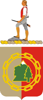 Coat of arms (crest) of the 167th Support Battalion, US Army