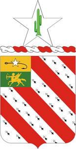 Coat of arms (crest) of 8th Field Artillery Regiment, US Army