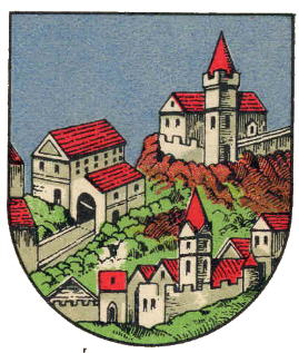 Wappen von Dürnstein/Arms (crest) of Dürnstein
