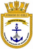 Coat of arms (crest) of the Naval Reserve Officers Centre, Chilean Navy