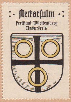 Wappen von Neckarsulm/Coat of arms (crest) of Neckarsulm