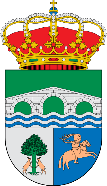 Escudo de Valdelugueros/Arms (crest) of Valdelugueros