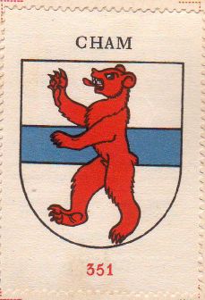 Wappen von/Blason de Cham (Zug)