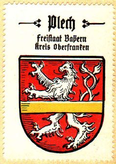 Wappen von Plech/Coat of arms (crest) of Plech